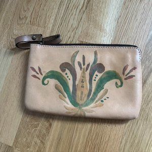 Patricia Nash Italian Leather Wristlet Pouch